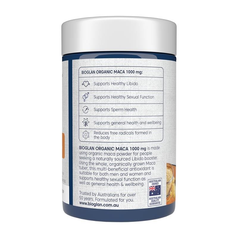 Bioglan 有机玛卡 100片