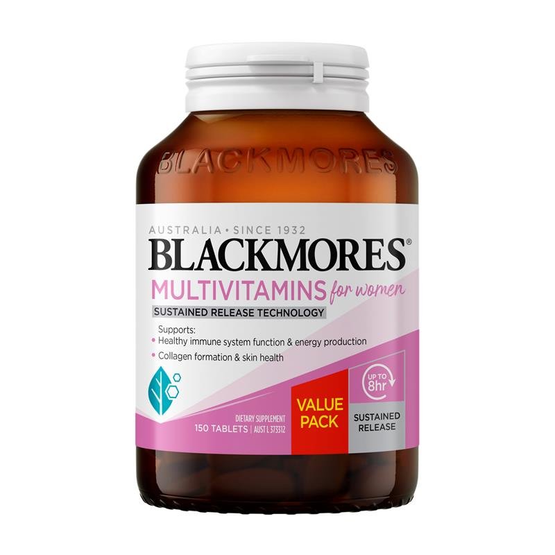Blackmores 澳佳宝 女性复合维生素 缓释 150片