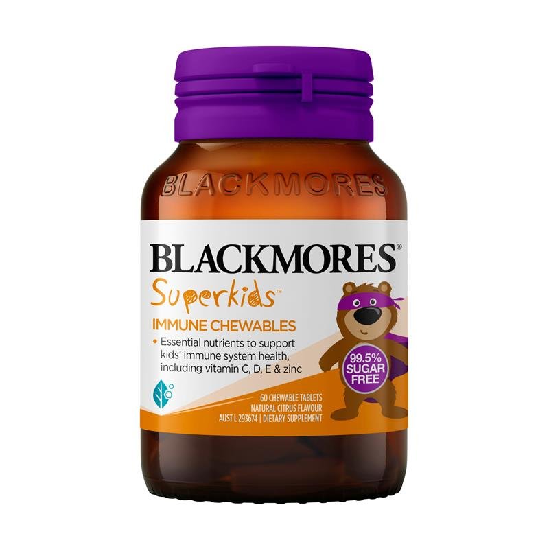 Blackmores 澳佳宝 儿童免疫咀嚼片 60片