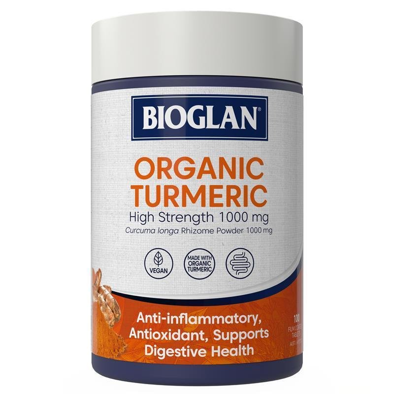 Bioglan 有机姜黄 1000mg 100片