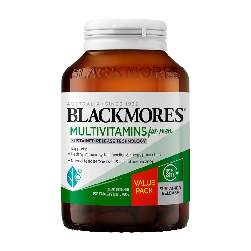Blackmores 澳佳宝 男性复合维生素 缓释 150片