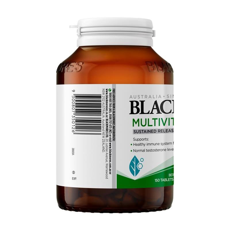Blackmores 澳佳宝 男性复合维生素 缓释 150片