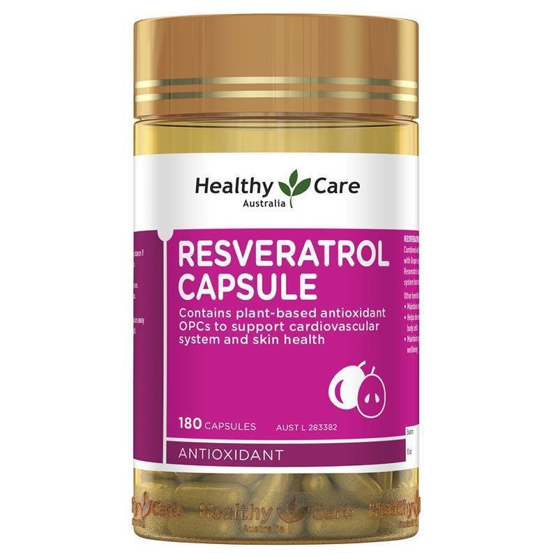 Healthy Care 白藜芦醇 180粒