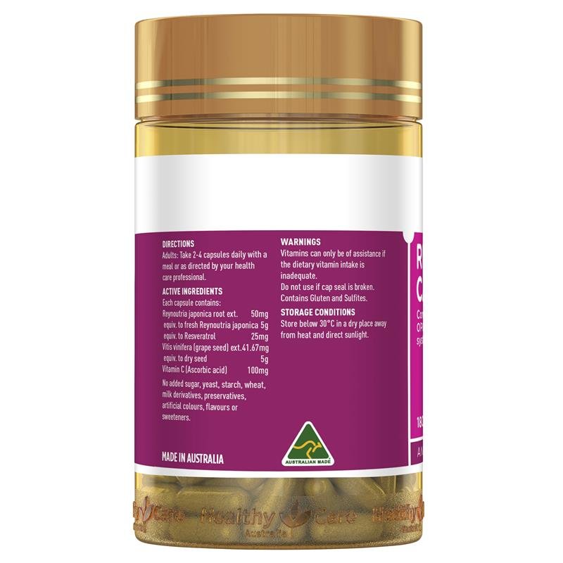 Healthy Care 白藜芦醇 180粒