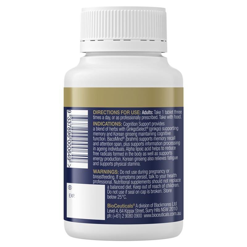 BioCeuticals 认知支持 60片