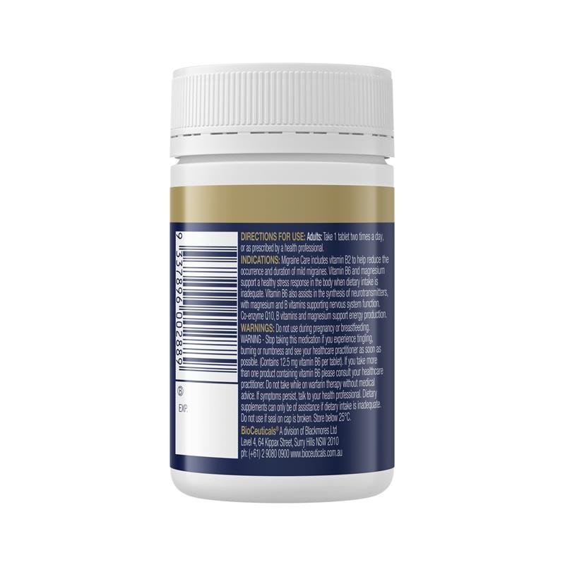 BioCeuticals 偏头痛护理 120片
