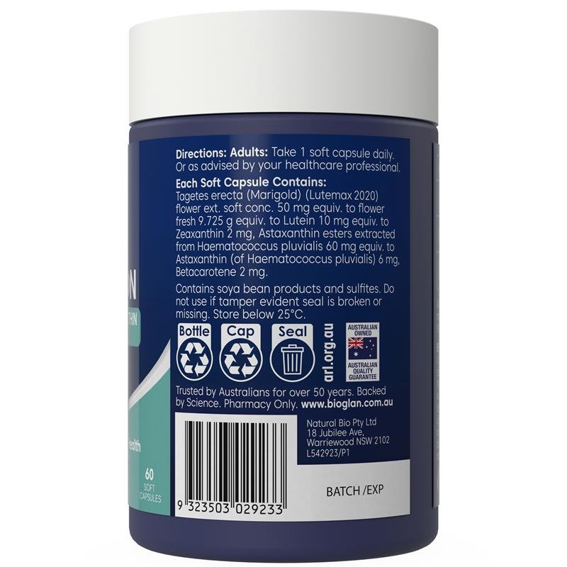Bioglan 护眼明目 60粒