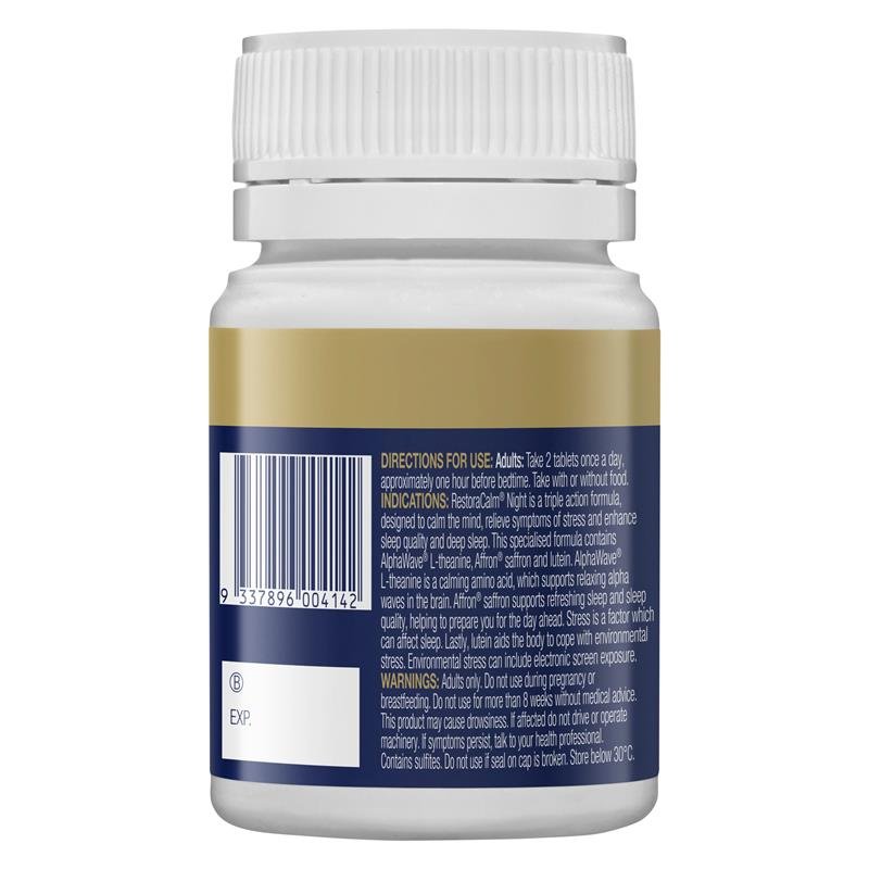 BioCeuticals 夜间安神助眠片 60片