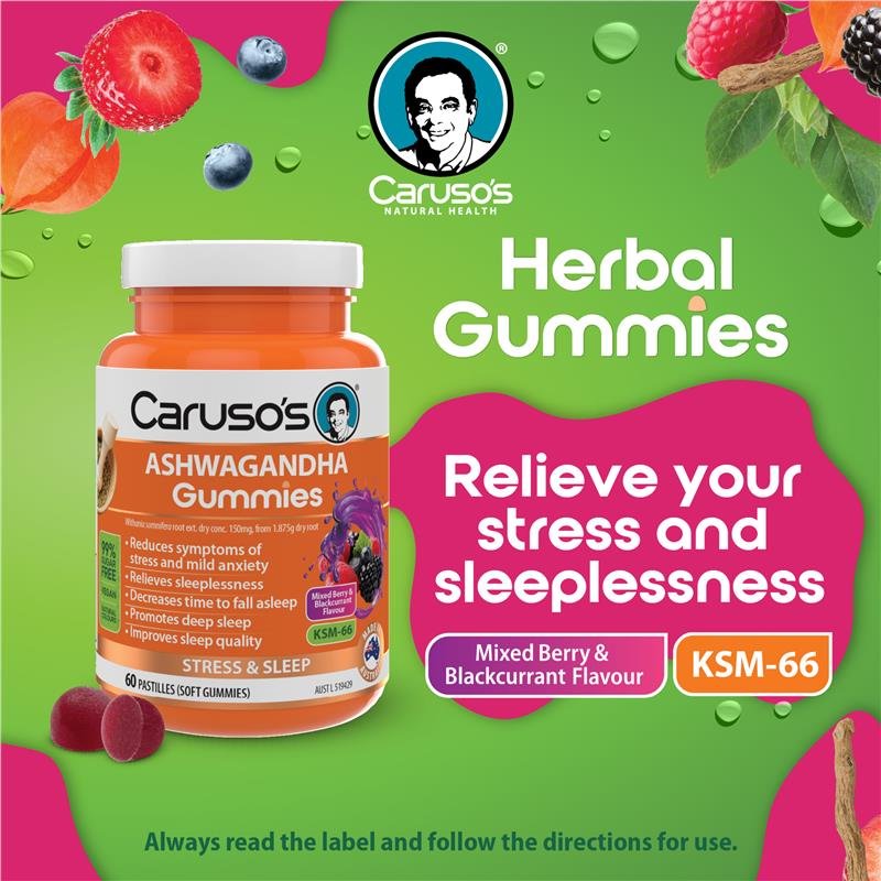 Caruso's 南非醉茄软糖 60粒