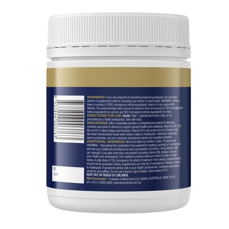 Bioceuticals 男士基础营养 240粒
