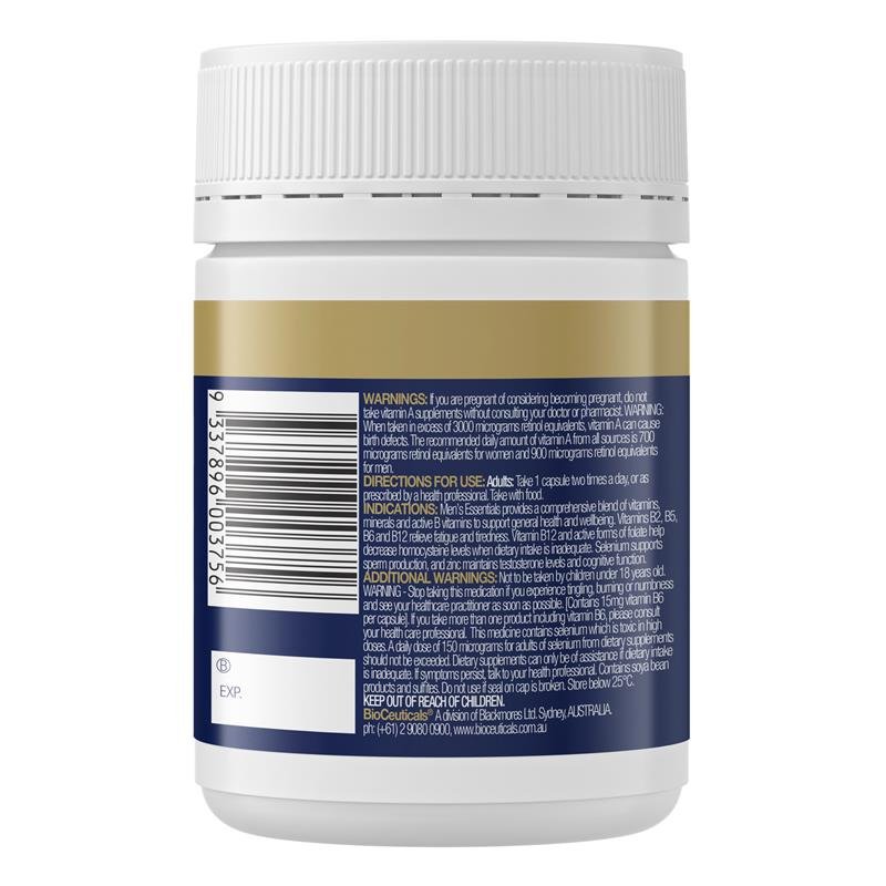 Bioceuticals 男士基础营养 120粒