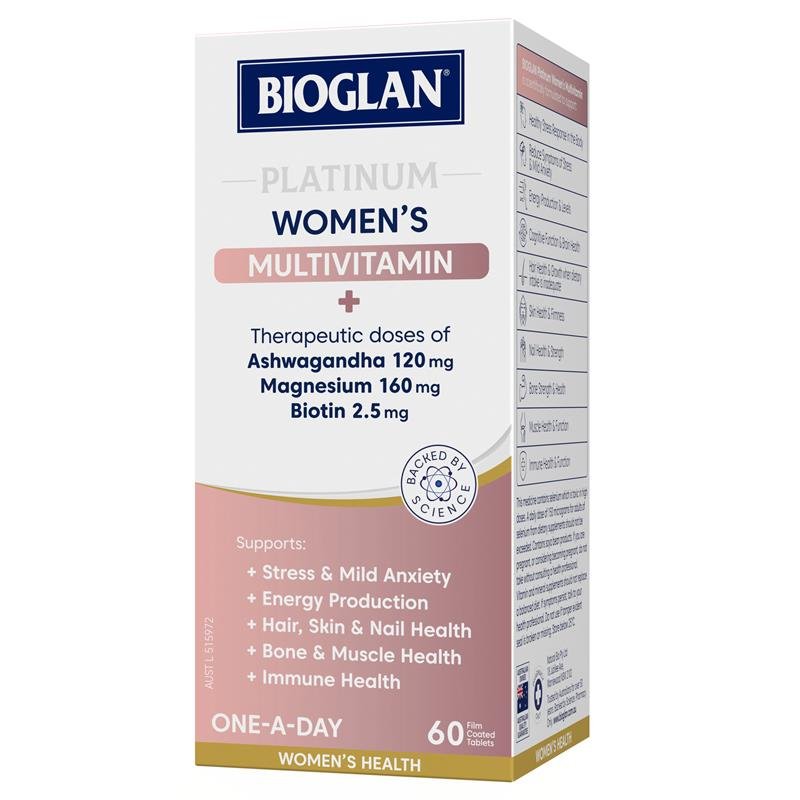 Bioglan 铂金系列女性复合维生素 60片