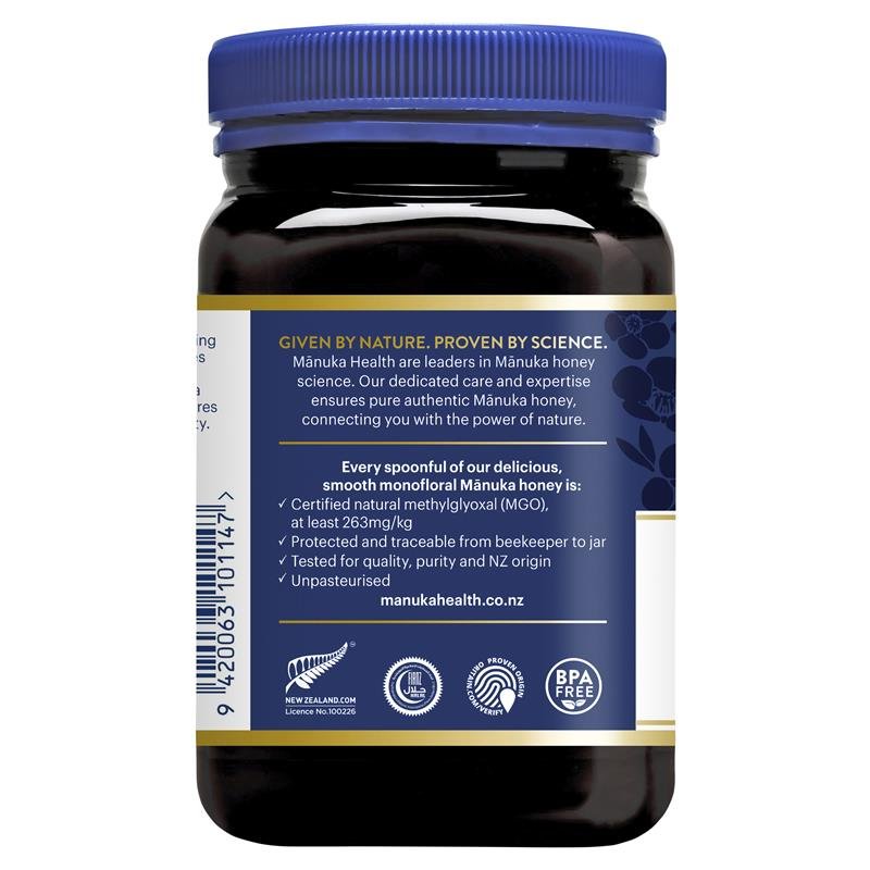 Manuka Health 麦卢卡蜂蜜 MGO 263+ UMF 10 500g