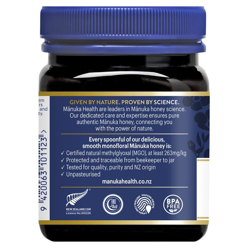 Manuka Health 麦卢卡蜂蜜 MGO 263+ UMF 10 250g