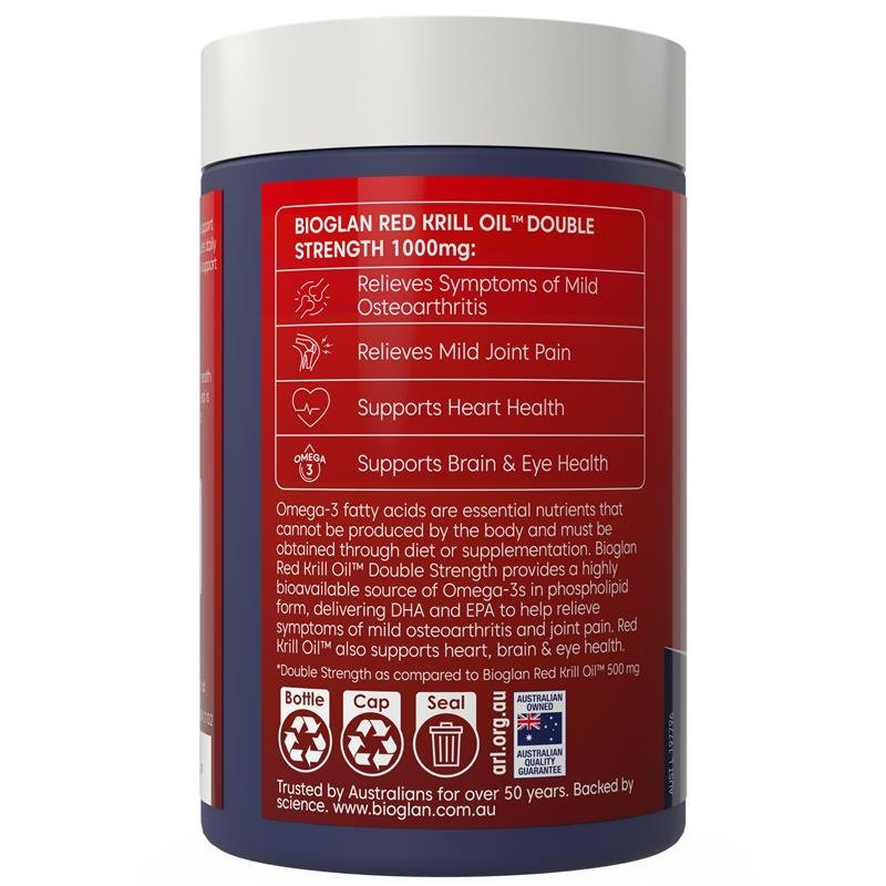 Bioglan 百澳莱 双倍浓缩红磷虾油 120粒