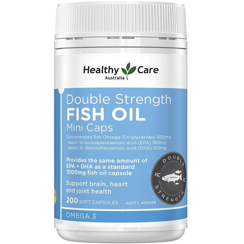 Healthy Care 双倍浓缩迷你鱼油 200粒
