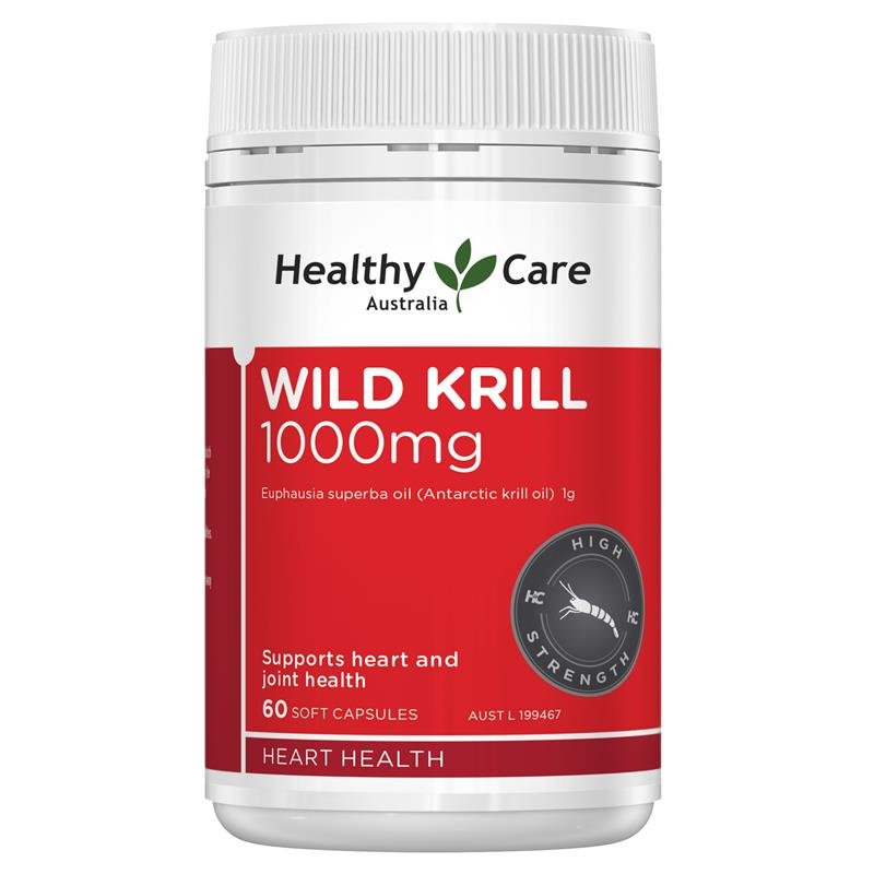 Healthy Care 野生磷虾油 1000mg 60粒