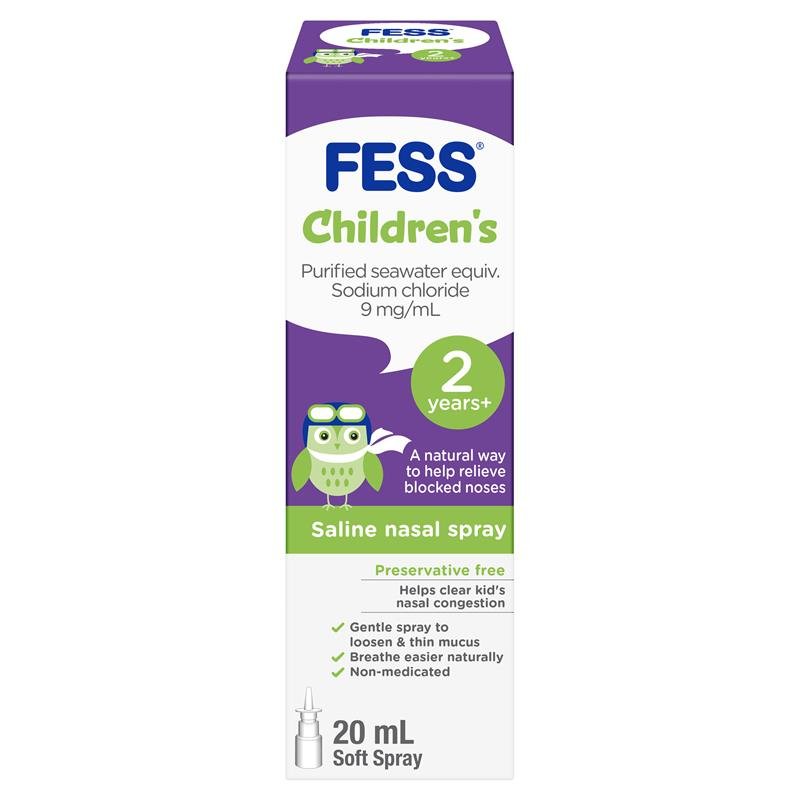 Fess 儿童生理盐水鼻喷雾 20ml
