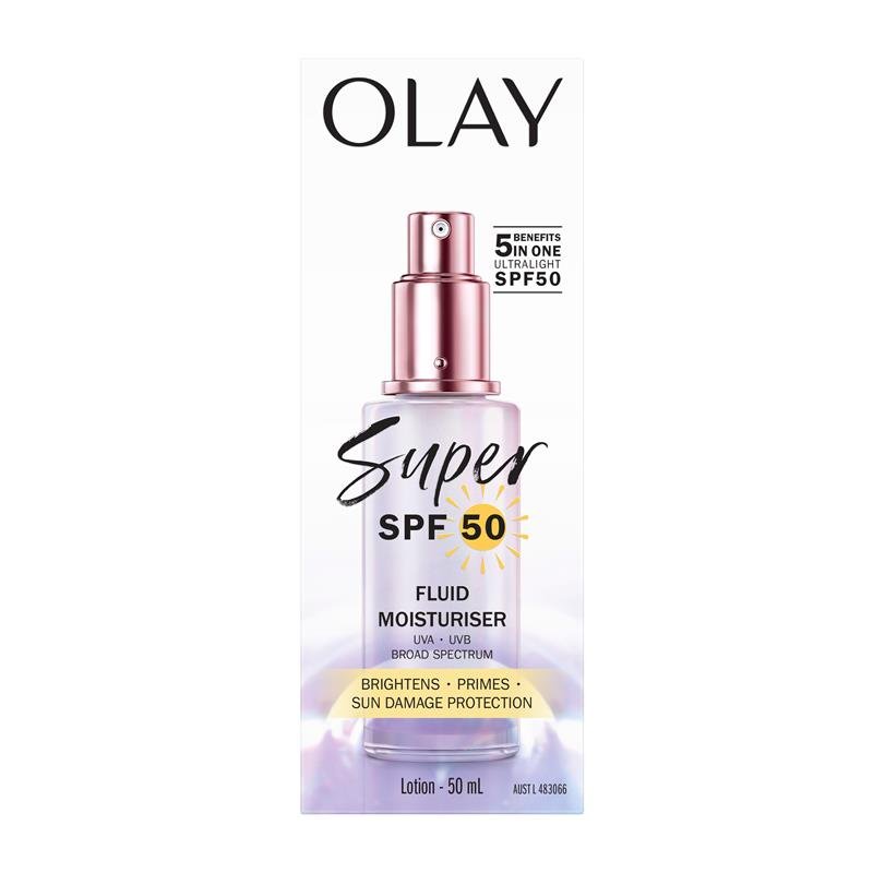 玉兰油 超效轻盈防晒保湿乳 SPF50 50ml