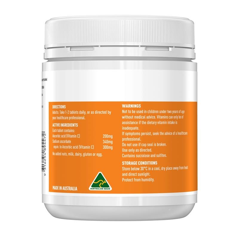 Healthy Care 维生素C 500mg 300片咀嚼片
