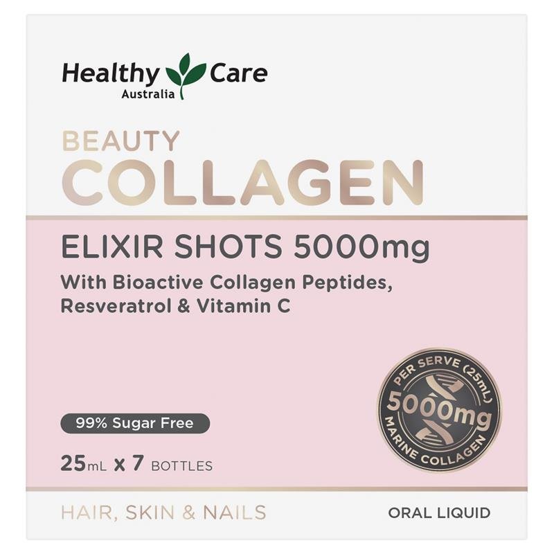Healthy Care 美颜胶原蛋白饮 5000mg 25ml×7瓶