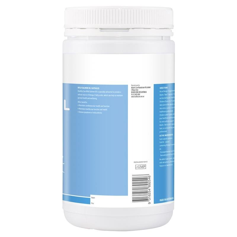 Healthy Care 野生三文鱼油 1000mg 500粒