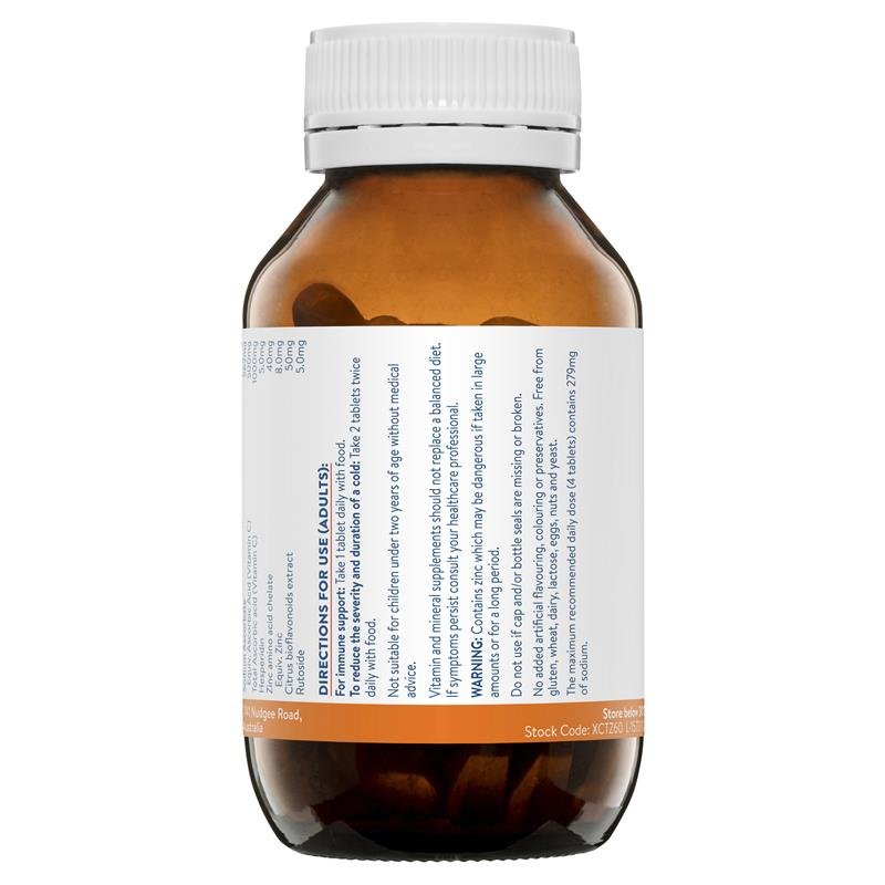 Ethical Nutrients 维C+锌片 Extra C Plus Zinc 60片