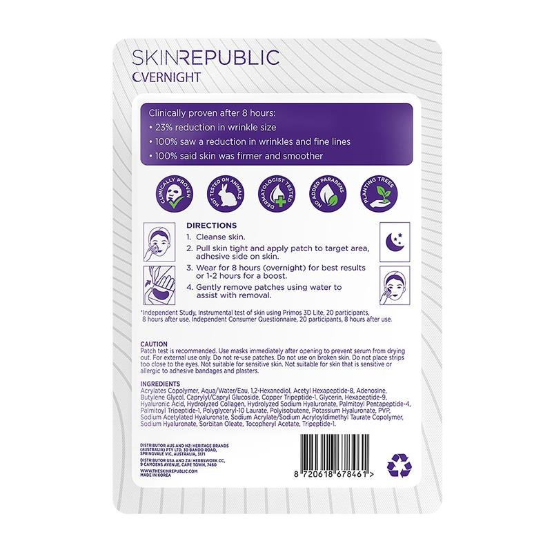 Skin Republic 抗皱多肽夜间贴片 12片装