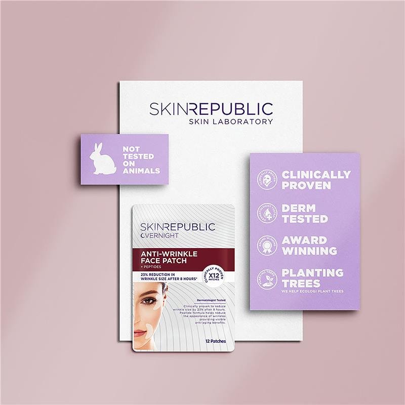 Skin Republic 抗皱多肽夜间贴片 12片装