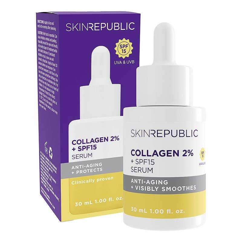 Skin Republic 胶原蛋白2% + 防晒精华 30ml