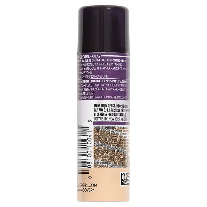 Covergirl玉兰油Simply Ageless三合一粉底液 Medium Beige中性米色