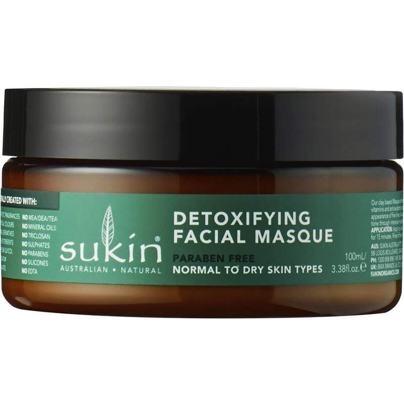 Sukin 超级绿蔬排浊清洁面膜 100ml