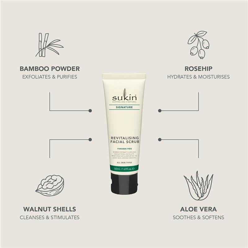 Sukin 经典焕活磨砂洁面膏 50ml