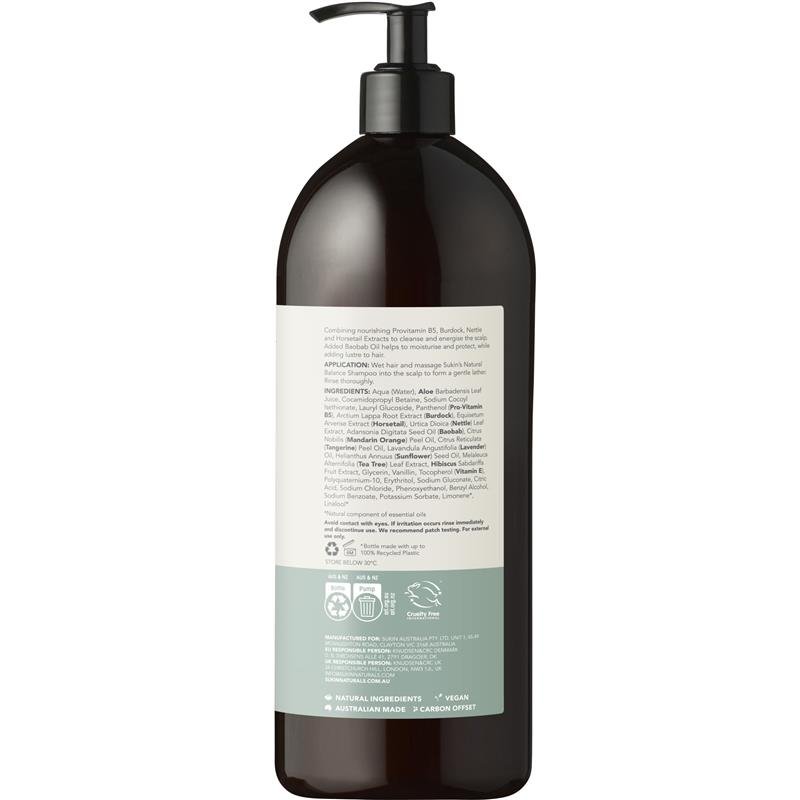 Sukin 天然平衡洗发水 1L