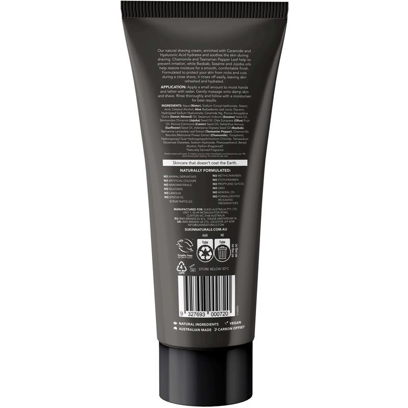Sukin 男士剃须膏 200ml