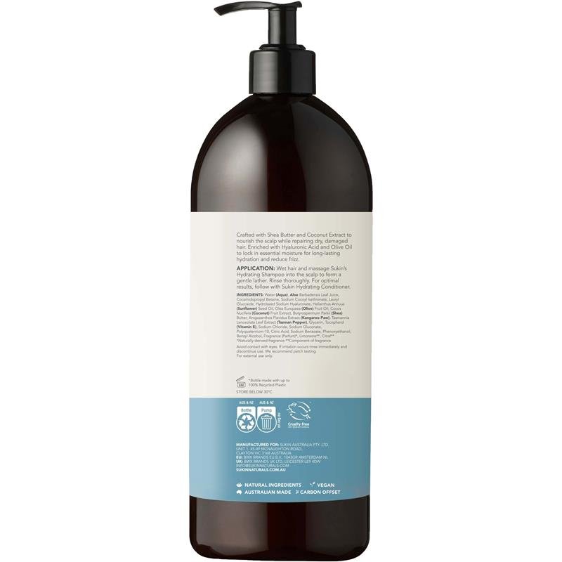 Sukin 保湿洗发水 1L