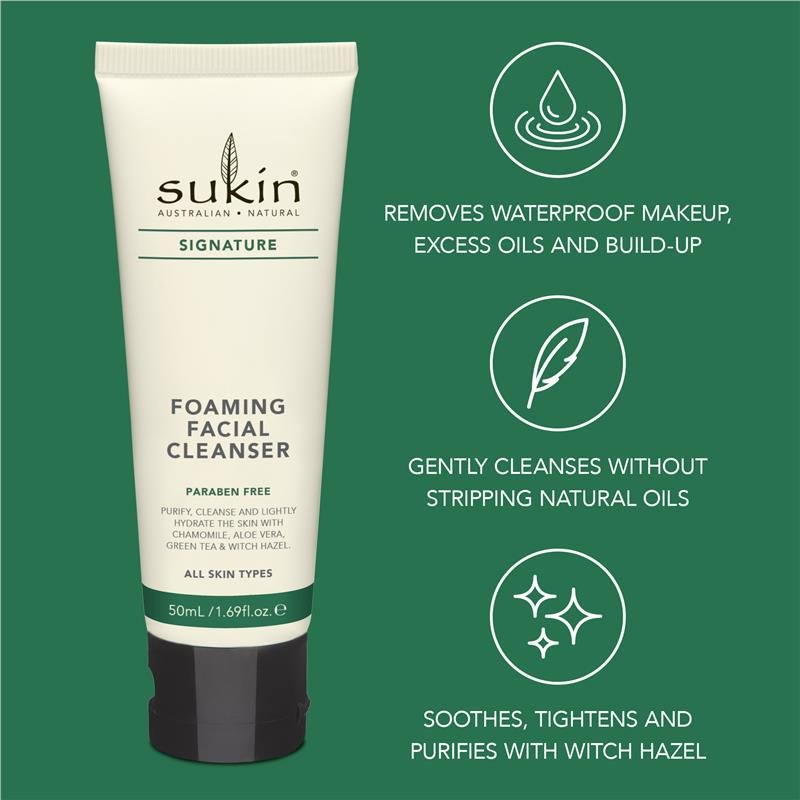 Sukin 经典系列泡沫洁面乳 50ml