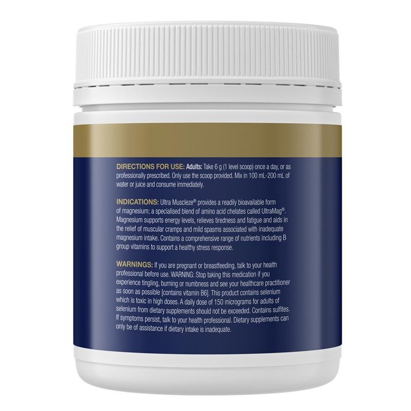 BioCeuticals Ultra Muscleze 镁粉 360g