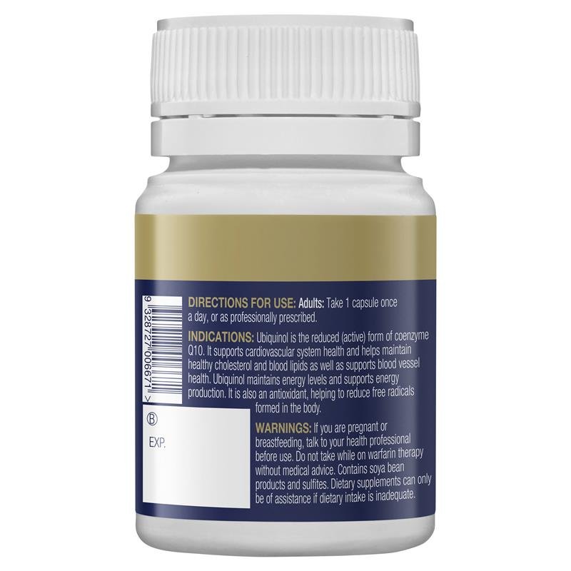 BioCeuticals Ubiquinol BioActive 还原型辅酶Q10 150mg 30粒