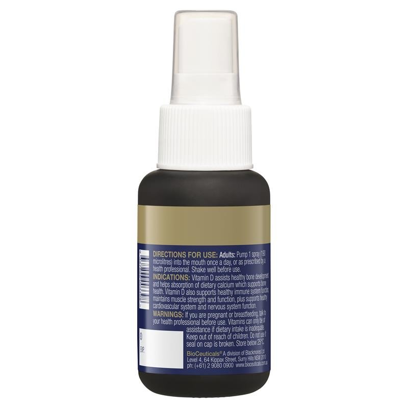 BioCeuticals D3 Vegan Spray 纯素维生素D3喷雾 50ml