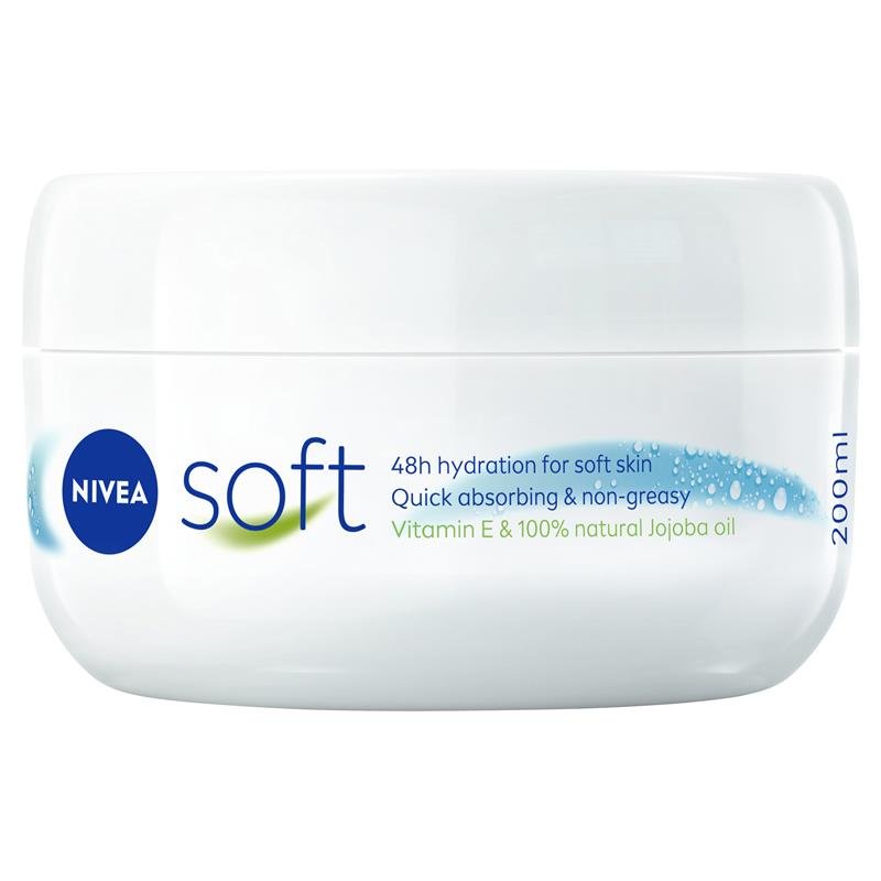 妮维雅 NIVEA 经典柔润保湿霜 200ml