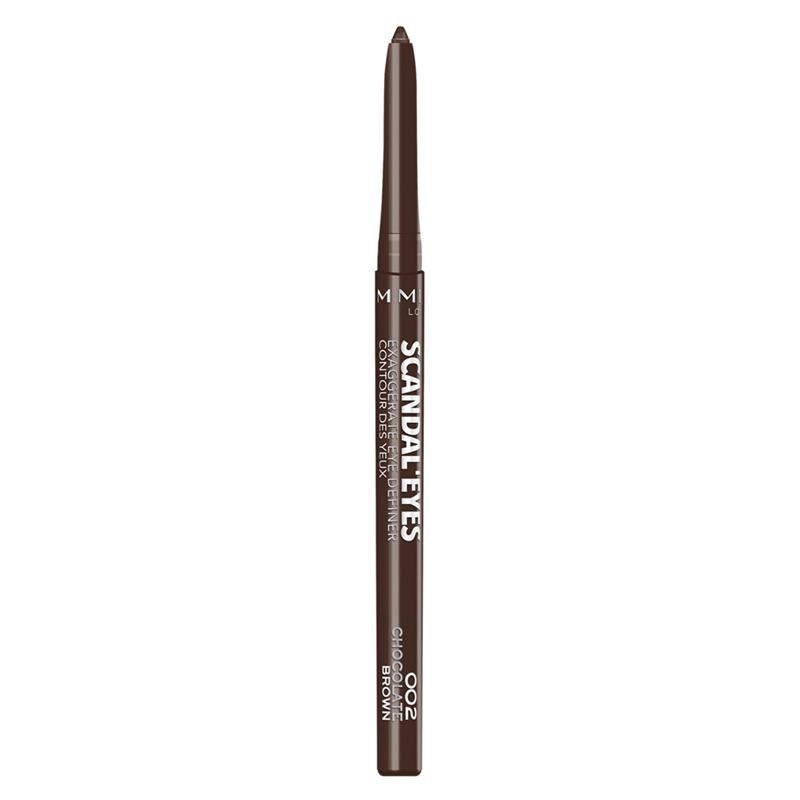 Rimmel 芮谜 Scandaleyes 浓密持久眼线笔 002 巧克力棕色