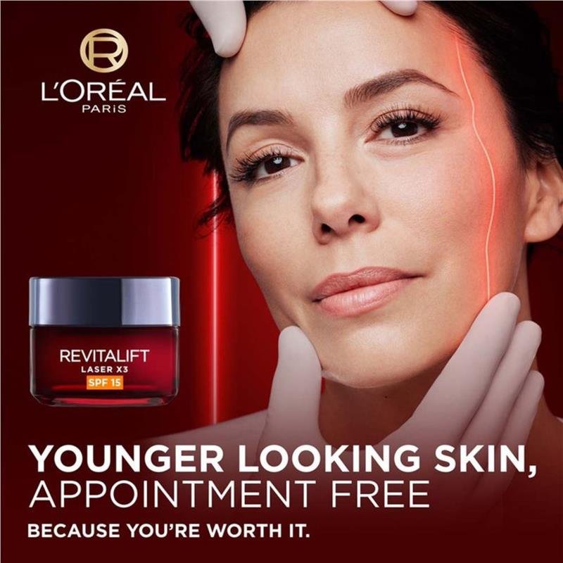 巴黎欧莱雅 L'Oreal Paris 复颜光学嫩肤紧致日霜 SPF15 50ml