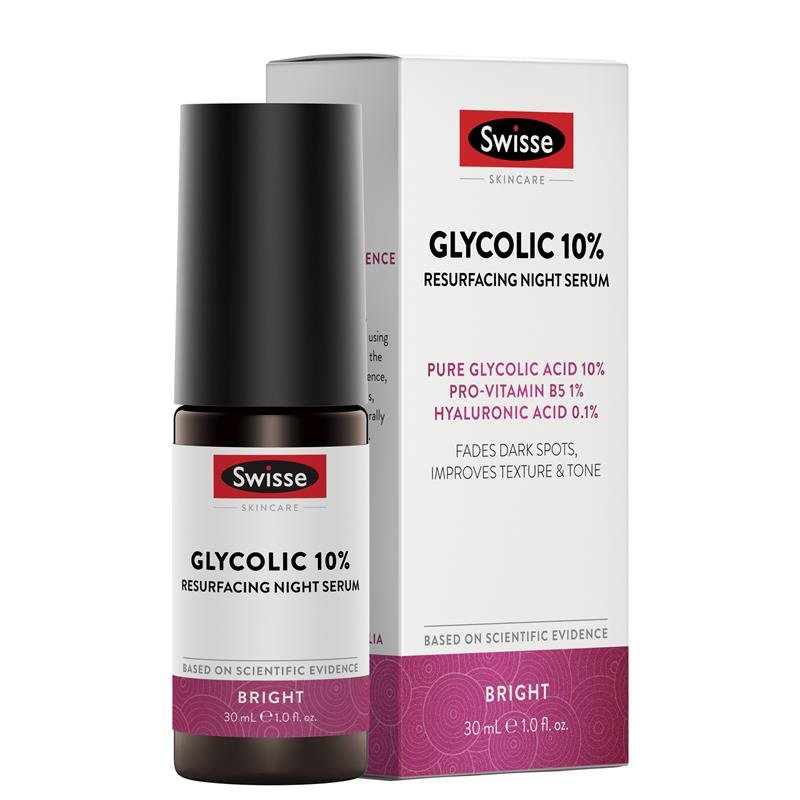 斯维诗 Swisse 10%果酸焕肤夜间精华 30ml