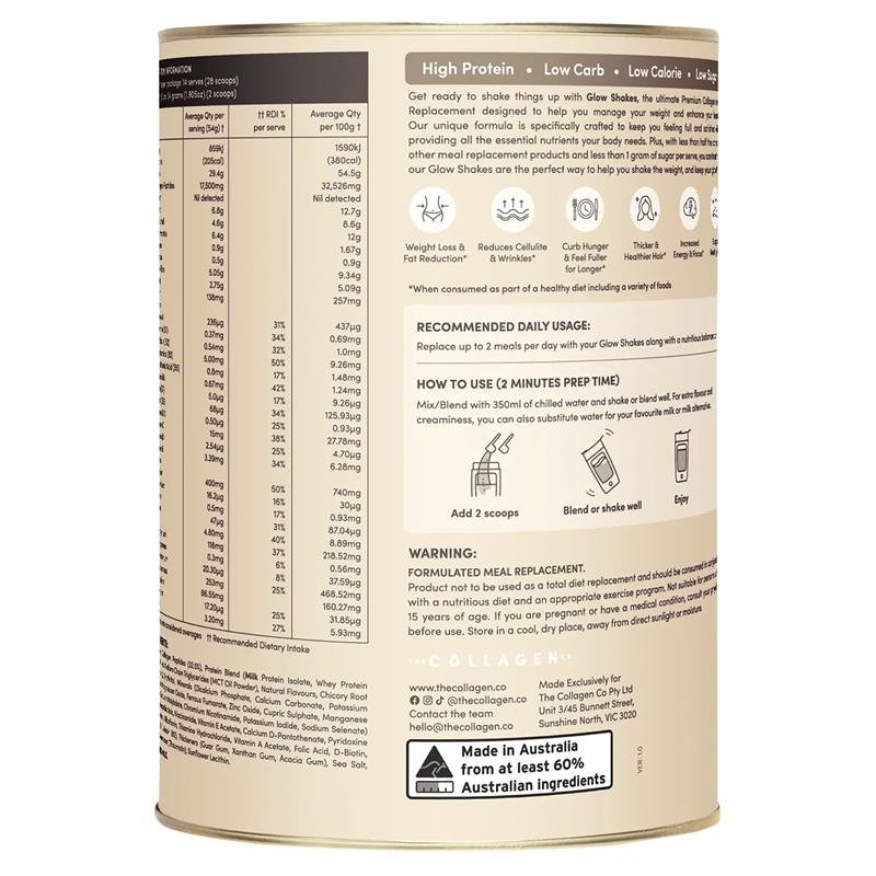 The Collagen Co 胶原蛋白代餐奶昔 香草口味 756g