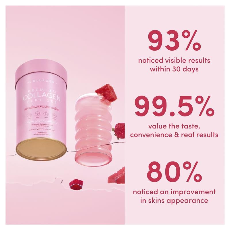 The Collagen Co 高级胶原蛋白肽粉 草莓西瓜味 560g