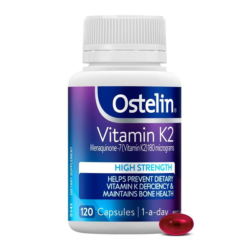 Ostelin 维生素K2 软胶囊 120粒(独家加量装)
