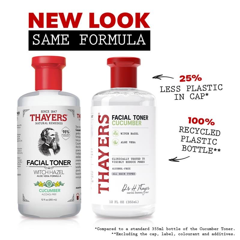 Thayers 黄瓜无酒精金缕梅爽肤水 355ml