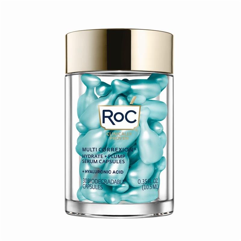RoC Multi Correxion 玻尿酸丰盈夜间精华胶囊 30粒