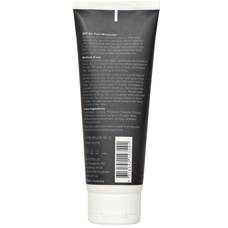 Natio for Men 男士 SPF50+ 面部保湿防晒霜 100g